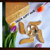 Wholesale Swastik Diya Stand Oil Lamp for Home Mandir Pooja Articles Decor Gifts, Diyas and Candles, Pooja Items, Christmas Gift